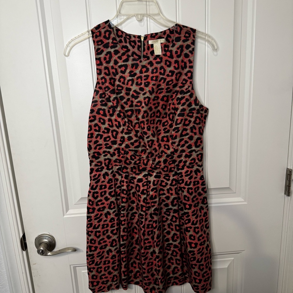 Forever 21 Pink Cheetah Dress